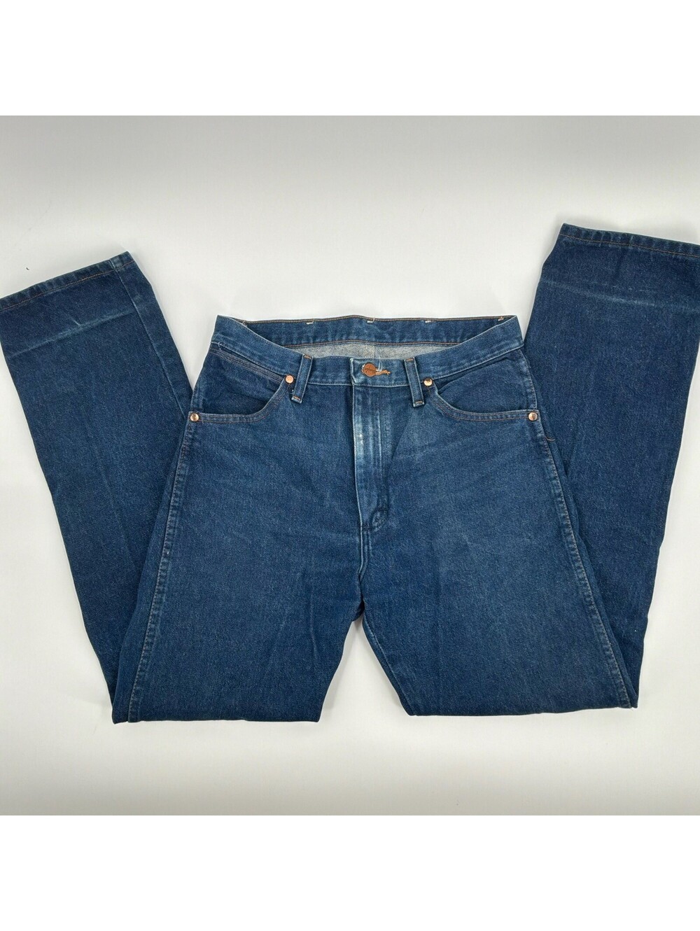 Wrangler 13MWZ Made In Mexico Cotton Jeans 31x32 Denim Straight Leg Men’s